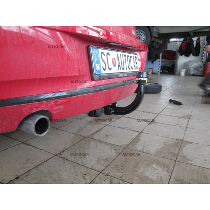 Vertical Detachable Towbar with Key, Westfalia Automotive 1 F20/F21, BMW Seria 1 2014 - 2019 - EDK.ro