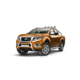 Bullbar Omologat RAR, Steeler 4x4 "A" Bar, Culoare Argintiu, Nissan Navara 2015 - Prezent - EDK.ro