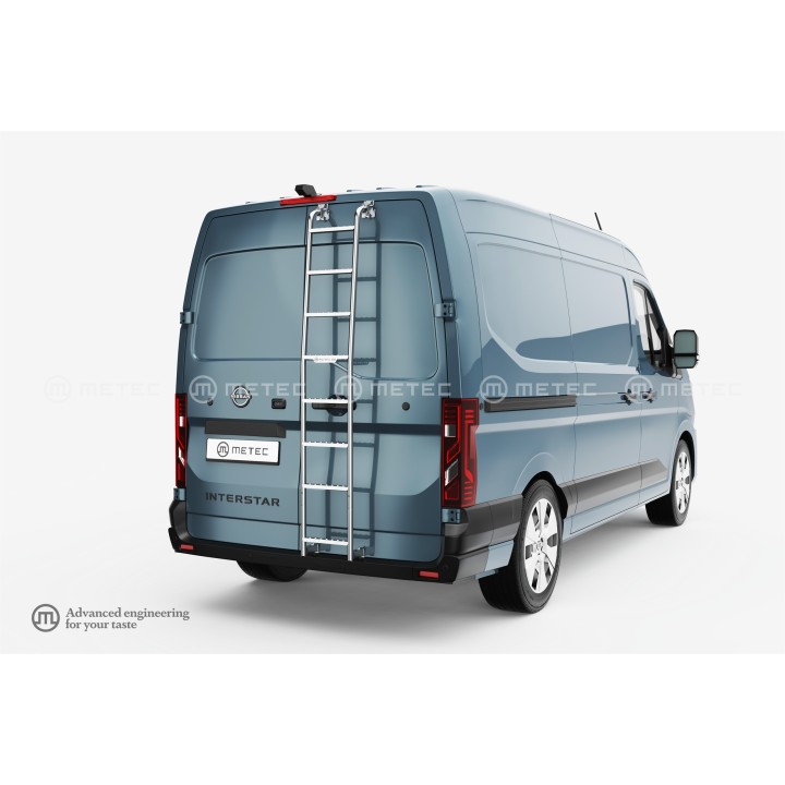 Rear Ladder, Metec Polish. H2 Roof, Nissan Interstar 2024 - Present - EDK.ro