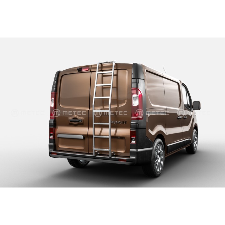 Rear Ladder, Metec Polish. H1 Roof, Renault Express 2014 - 2021 - EDK.ro