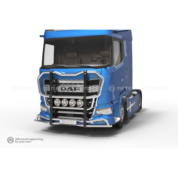 EC Homologated Bullbar, Metec Cattleguard, DAF CF 2021 - Present - EDK.ro