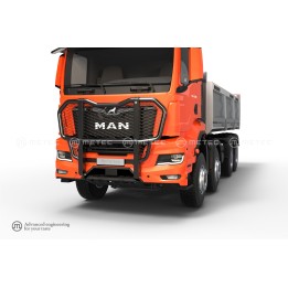 Bullbar Omologat RAR, Metec Cattleguard, MAN TGL 2020 - Prezent - EDK.ro