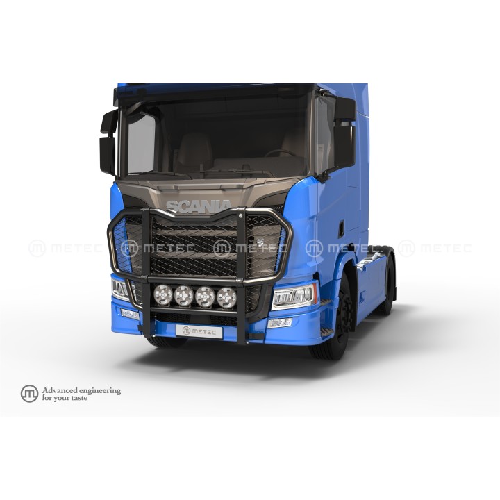 EC Homologated Bullbar, Metec Cattleguard, Scania Seria G 2016 - Present - EDK.ro