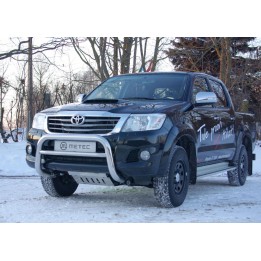 Bullbar Omologat RAR, Metec EuroBar, Toyota Hilux 2006 - 2016 - EDK.ro