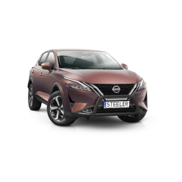 Bullbar Omologat RAR, Steeler 4x4 "A" Bar, Culoare Negru, Nissan Qashqai 2021 - Prezent - EDK.ro