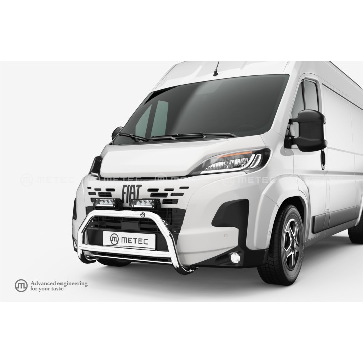 Bullbar Omologat RAR, Metec EuroBar, Fiat Ducato 2024 - Prezent - EDK.ro