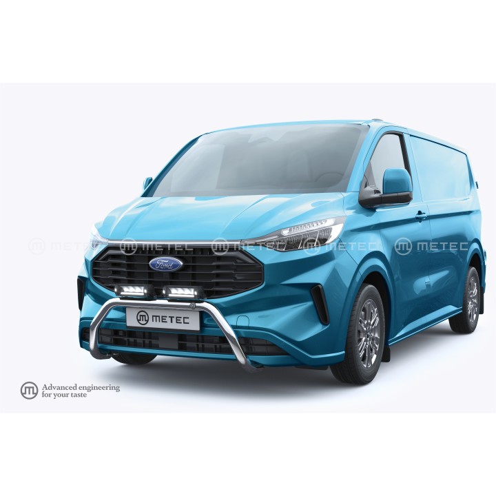 EC Homologated Bullbar, Metec EuroBar, Ford Connect 2023 - Present - EDK.ro