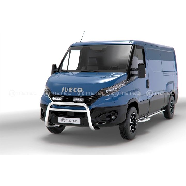 EC Homologated Bullbar, Metec EuroBar, Iveco Daily 2019 - 2024 - EDK.ro