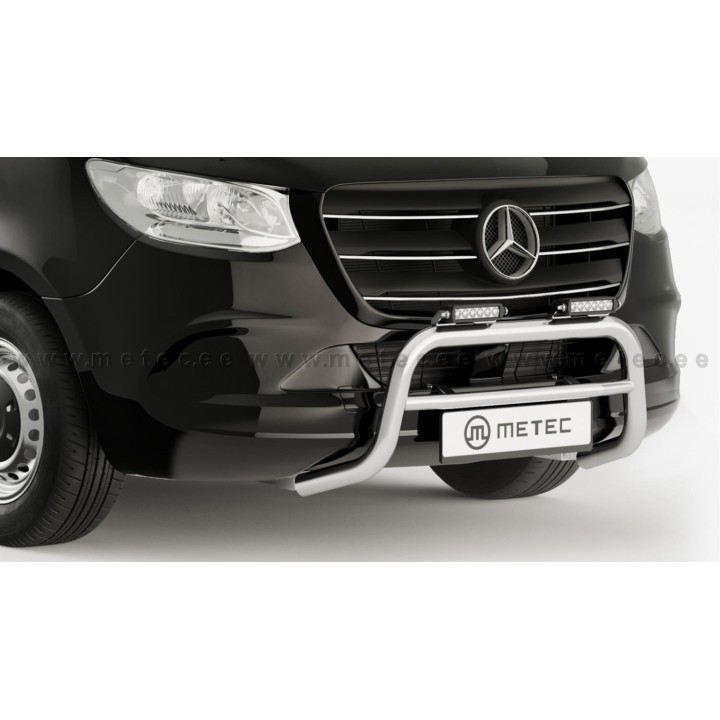 Bullbar Omologat RAR, Metec EuroBar, Mercedes-Benz Citan 2018 - Prezent - EDK.ro
