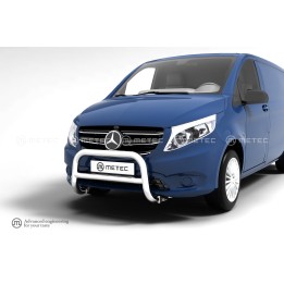 Bullbar Omologat RAR, Metec EuroBar, Mercedes-Benz Citan 2019 - 2024 - EDK.ro