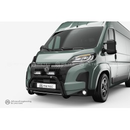 EC Homologated Bullbar, Metec EuroBar, Peugeot Boxer 2024 - Present - EDK.ro