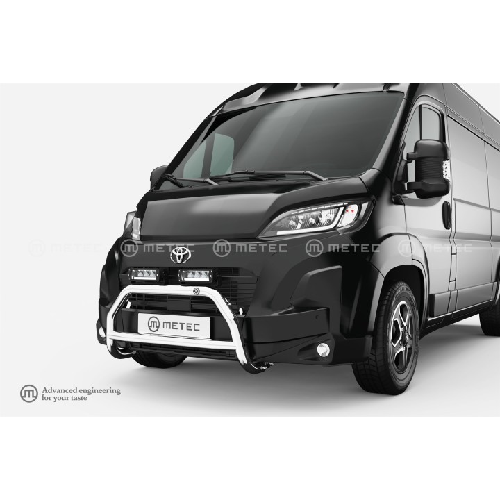 Bullbar Omologat RAR, Metec EuroBar, Toyota ProAce 2024 - Prezent - EDK.ro
