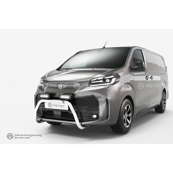 Bullbar Omologat RAR, Metec EuroBar, Toyota ProAce 2024 - Prezent - EDK.ro
