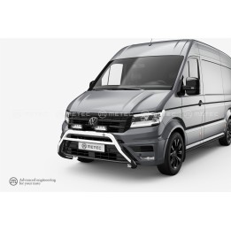 EC Homologated Bullbar, Metec EuroBar, Volkswagen Caddy 2017 - Present - EDK.ro