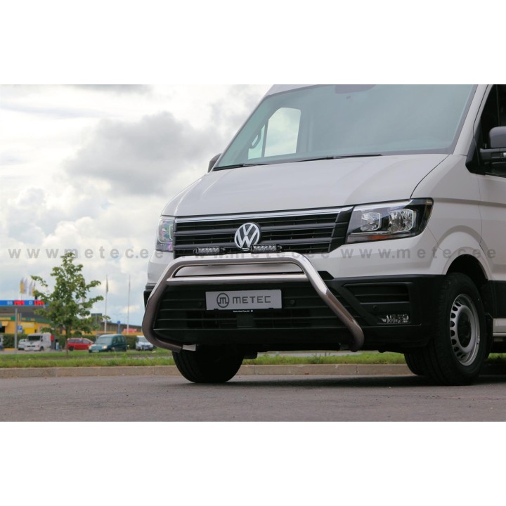 EC Homologated Bullbar, Metec EuroBar, Volkswagen Caddy 2017 - Present - EDK.ro