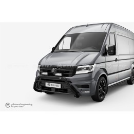 EC Homologated Bullbar, Metec EuroBar, Volkswagen Caddy 2017 - Present - EDK.ro