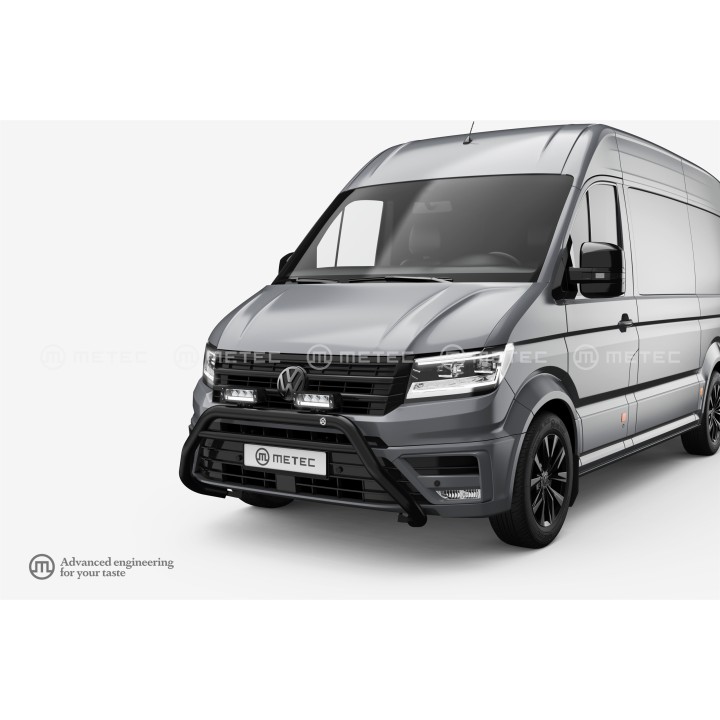 Bullbar Omologat RAR, Metec EuroBar, Volkswagen Caddy 2017 - Prezent - EDK.ro