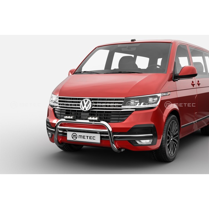 Bullbar Omologat RAR, Metec EuroBar, Volkswagen Caddy 2019 - Prezent - EDK.ro