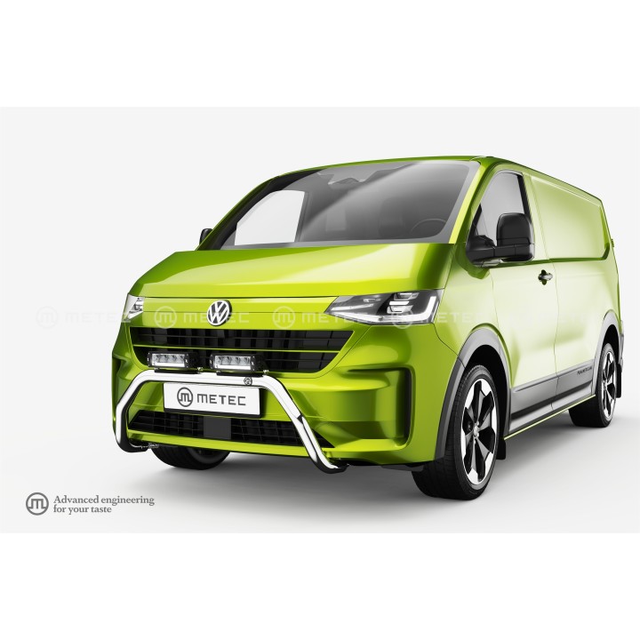 Bullbar Omologat RAR, Metec EuroBar, Volkswagen Caddy 2024 - Prezent - EDK.ro