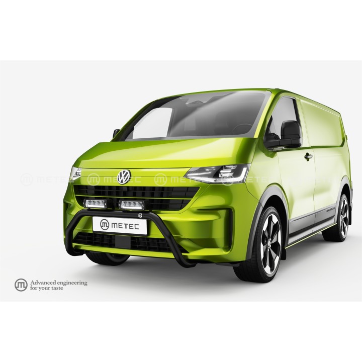 EC Homologated Bullbar, Metec EuroBar, Volkswagen Caddy 2024 - Present - EDK.ro