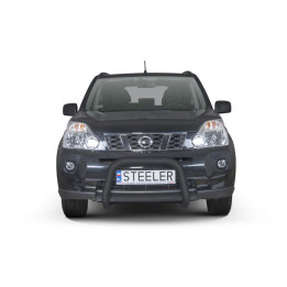 EC Homologated Bullbar, Steeler 4x4 "A" Bar, Color Black, Nissan X-Trail 2010 - 2014 - EDK.ro