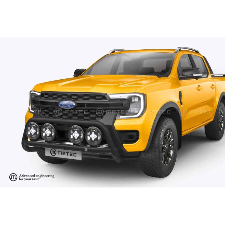 Bullbar Omologat RAR, Metec NordicBar, Ford Ranger 2023 - Prezent - EDK.ro