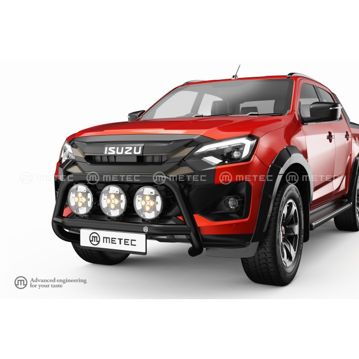 EC Homologated Bullbar, Metec NordicBar, Isuzu D-Max 2025 - Present - EDK.ro