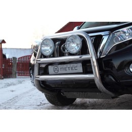 EC Homologated Bullbar, Metec NordicBar, Toyota Hilux 2013 - 2017 - EDK.ro