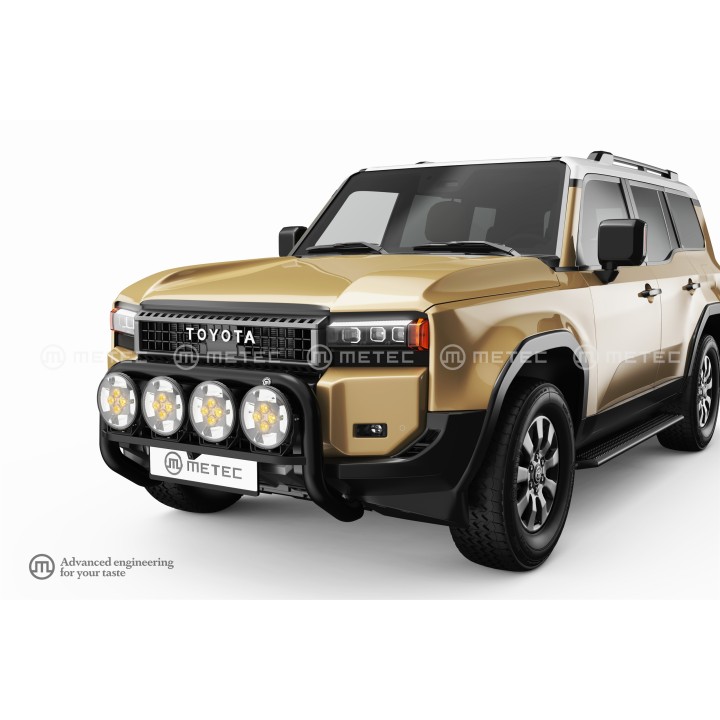 Bullbar Omologat RAR, Metec NordicBar, Toyota Land Cruiser 250 2024 - Prezent - EDK.ro
