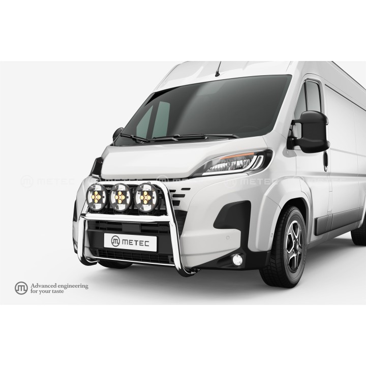 EC Homologated Bullbar, Metec NordicBar, Fiat Ducato 2024 - Present - EDK.ro