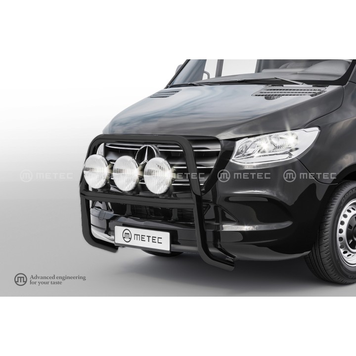 Bullbar Omologat RAR, Metec NordicBar, Mercedes-Benz Citan 2018 - Prezent - EDK.ro