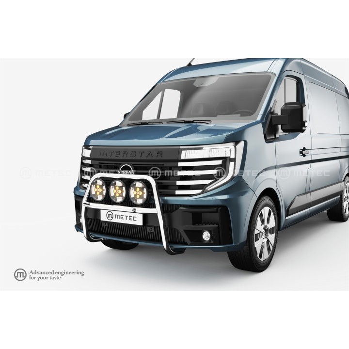 Bullbar Omologat RAR, Metec NordicBar, Nissan Interstar 2024 - Prezent - EDK.ro