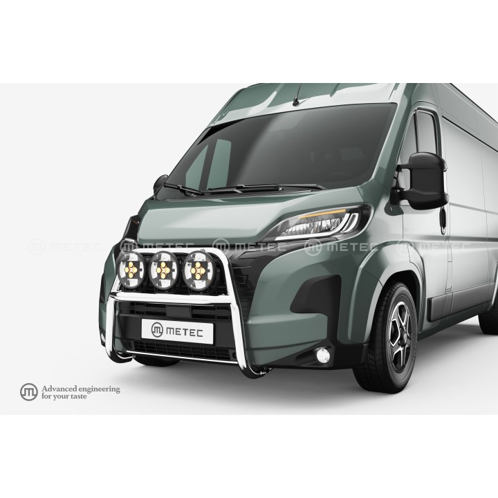 Bullbar Omologat RAR, Metec NordicBar, Peugeot Boxer 2024 - Prezent - EDK.ro