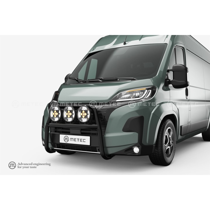 EC Homologated Bullbar, Metec NordicBar, Peugeot Boxer 2024 - Present - EDK.ro