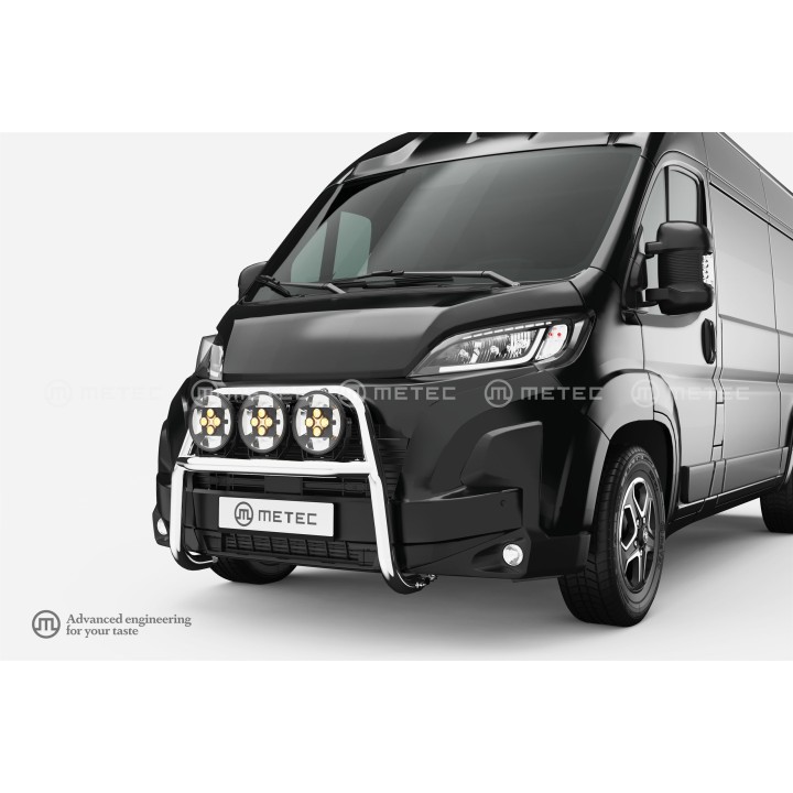 EC Homologated Bullbar, Metec NordicBar, Toyota ProAce 2024 - Present - EDK.ro