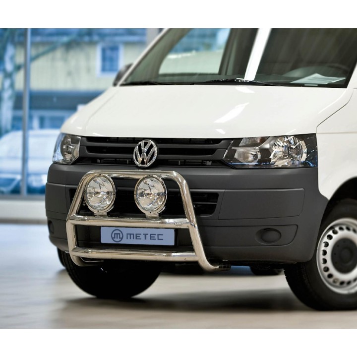 EC Homologated Bullbar, Metec NordicBar, Volkswagen Caddy 2003 - 2015 - EDK.ro