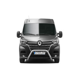 Bullbar Omologat RAR, Steeler 4x4 "A" Bar, Culoare Argintiu, Renault Master 2019 - Prezent - EDK.ro