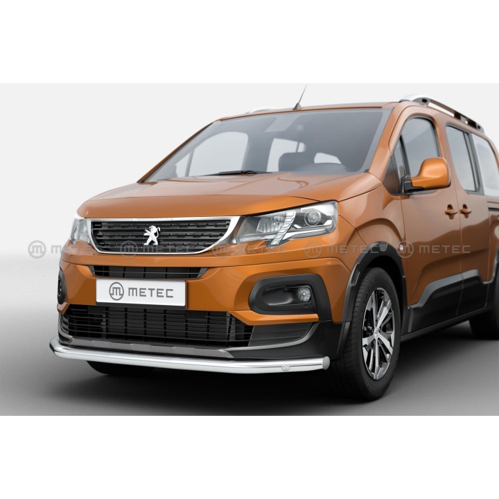 EC Homologated Bullbar, Metec SpoilerBar, Peugeot Boxer 2018 - 2024 - EDK.ro