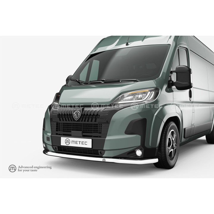 EC Homologated Bullbar, Metec SpoilerBar, Peugeot Boxer 2024 - Present - EDK.ro