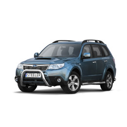 EC Homologated Bullbar, Steeler 4x4 "A" Bar, Color Silver, Subaru Forester 2008 - 2013 - EDK.ro