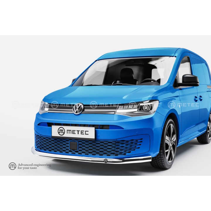 EC Homologated Bullbar, Metec SpoilerBar, Volkswagen Caddy 2020 - Present - EDK.ro