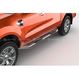 Side Steps, Metec Off-Road, Ford Ranger 2019 - 2022 - EDK.ro
