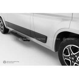 Praguri Laterale, Metec PRO Black, Fiat Ducato 2024 - Prezent - EDK.ro
