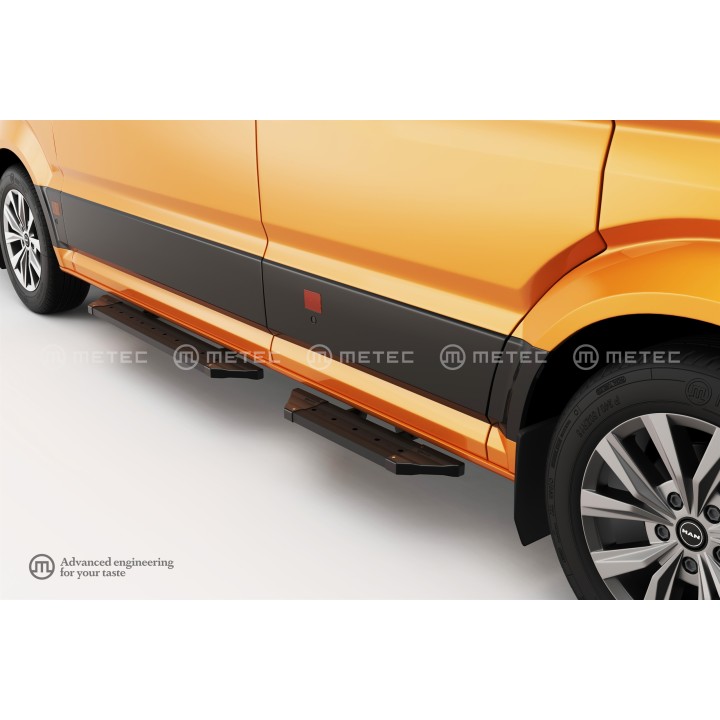 Side Steps, Metec PRO Black, MAN TGE 2017 - Present - EDK.ro