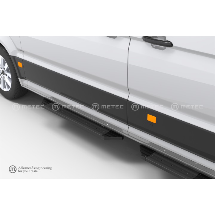 Side Steps, Metec PRO Black, MAN TGE 2017 - Present - EDK.ro