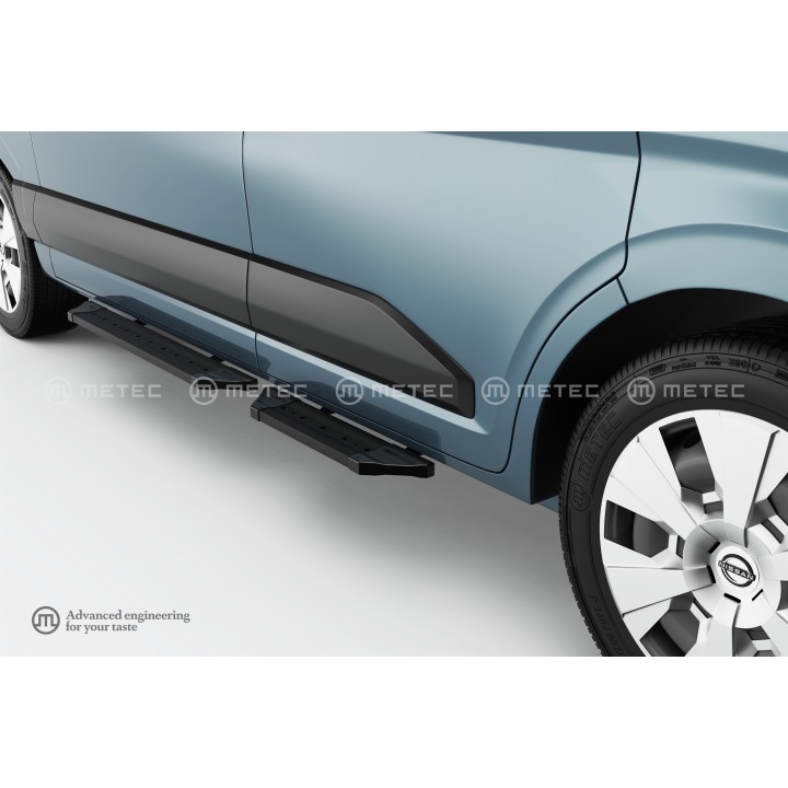 Praguri Laterale, Metec PRO Black, Nissan Interstar 2024 - Prezent - EDK.ro