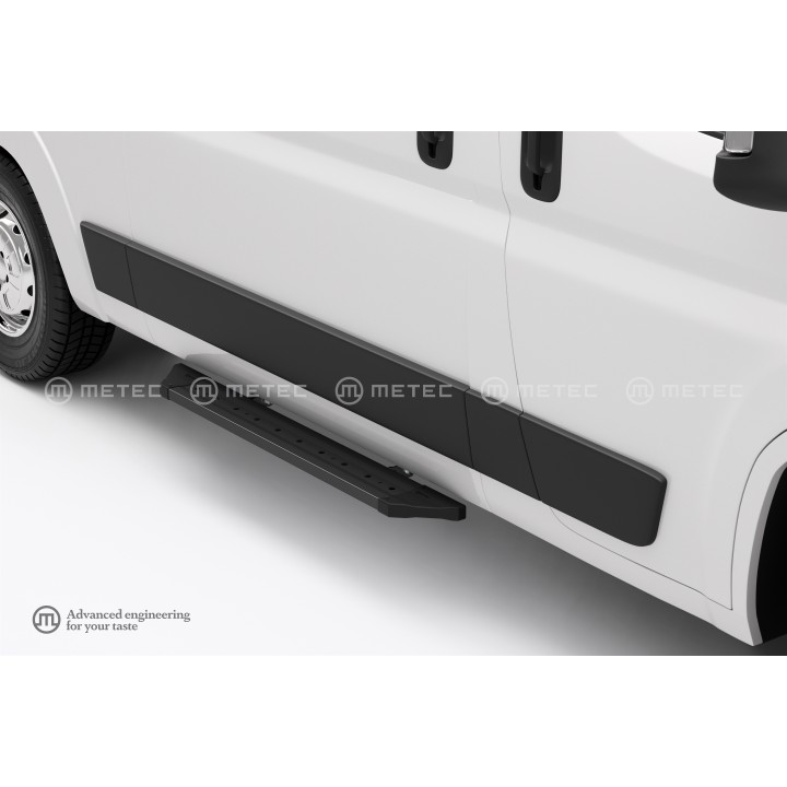 Praguri Laterale, Metec PRO Black, Opel Combo 2022 - 2024 - EDK.ro