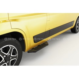 Praguri Laterale, Metec PRO Black, Opel Combo 2024 - Prezent - EDK.ro