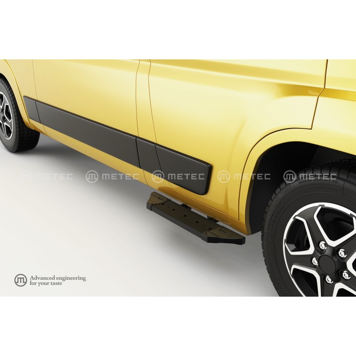 Praguri Laterale, Metec PRO Black, Opel Combo 2024 - Prezent - EDK.ro