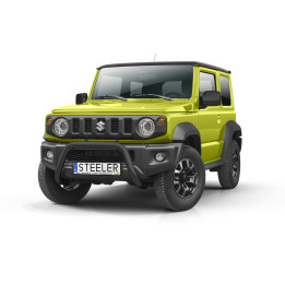 Bullbar Omologat RAR, Steeler 4x4 "A" Bar, Culoare Negru, Suzuki Jimny 2018 - Prezent - EDK.ro
